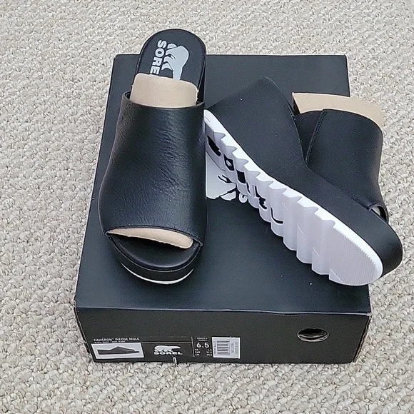 Sorel Wedge Mule Sandal - Picture 3 of 4